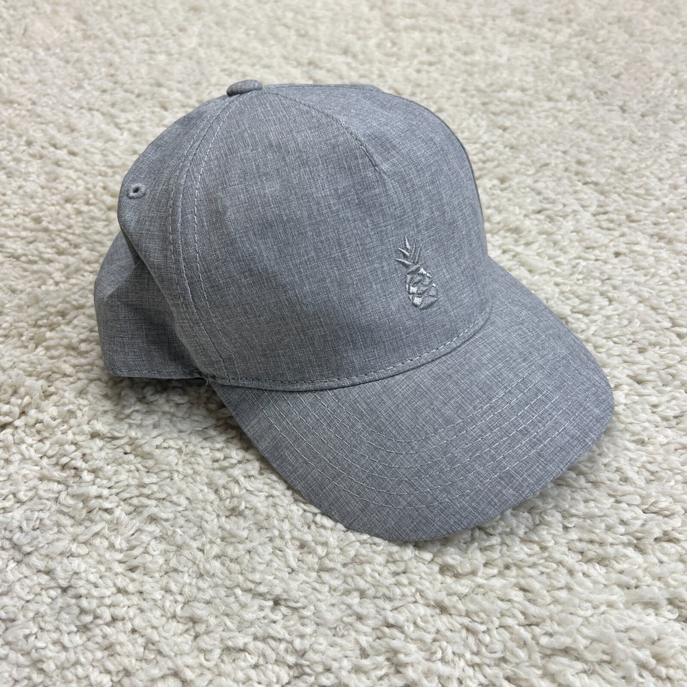 Chubbies Performance Snapback Hat Cap Gray Pineapple Adjustable Mens Preppy